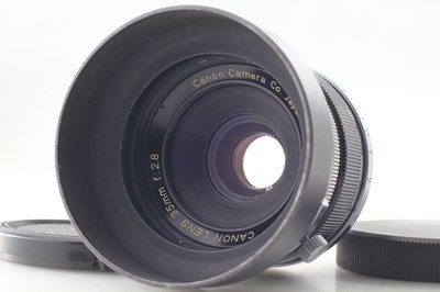 Tested [Near MINT w/ HOOD] Canon 35mm f2.8 L39 Leica Screw Mount Lens From JAPAN