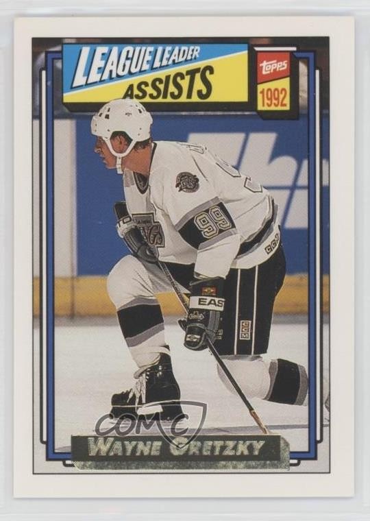 1992-93 Topps Gold Wayne Gretzky #123 HOF 1ct0