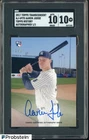 2017 Topps Transcendent Topps History Aaron Judge RC 1/1 SGC 10 w/ 10 AUTO