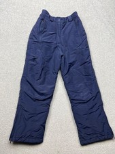 L.L Bean Kids Ski Snow Pants Boys Size 12 Nylon Winter Outdoor Insulated