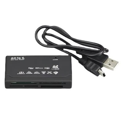 ALL-IN-ONE Kartenleser Speicherkarten USB Kartenlesegerät CF/SD/xD/MS/SDHC NEU