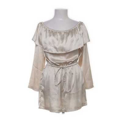 Bubbleroom by Lovisa Barkman, Jumpsuit, Größe: 38, Beige, Polyester, Satin #4iB