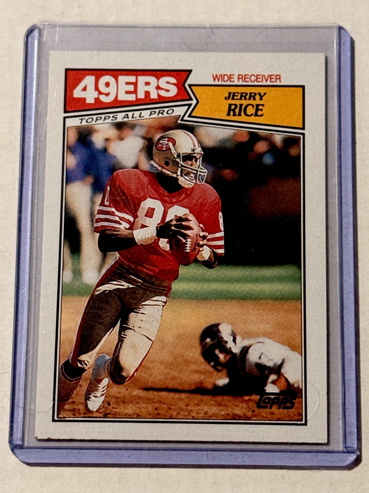1987 Topps - Jerry Rice #115