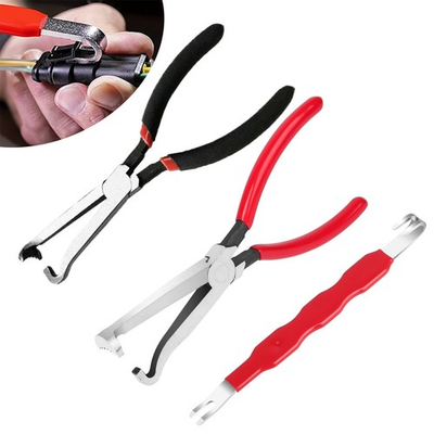 #ad Electrical Disconnect Pliers Connector Separator Terminal Plug Removal Tool Kit $15.99