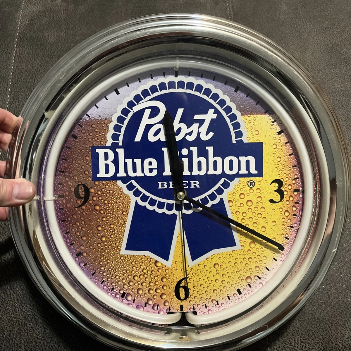 Pabst Clock In Collectible Pabst Signs & Tins for sale | eBay