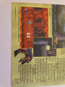 ​Rare Vintage Sega CD Ad Lot: Keio Flying Squadron & Flink 90s Gaming Art 