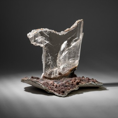 Gypsum Var. Selenite on Matrix from Rio Grande do Sul, Brazil (16 lbs)