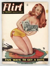 Flirt Magazine Vol. 8 #2 GD- 1.8 1955