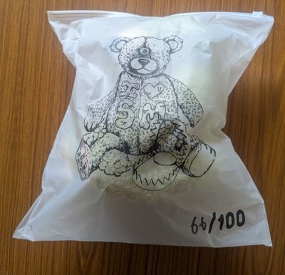 SLEAFORD MODS ONE EYED DEMISE OF PLANET  X TEDDY BEAR 100 ONLY NEW
