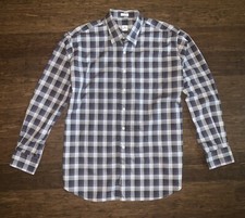 Peter Millar Men  s Size XL Plaid Long Sleeve Button Up Dress Shirt