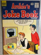 ARCHIE'S JOKE BOOK #71 (1963) Archie Comics FINE-