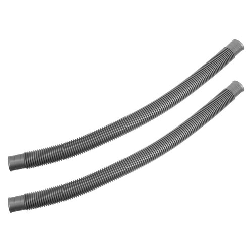 2Pcs Expandable Drain Pipe for Kitchen Sink Overflow Connection