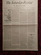 SATURDAY REVIEW January 9 1932 Vachel Lindsay James Ralston Caldwell Rene Rapin