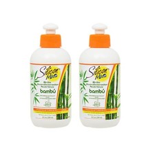 2x Silicon Mix Bambu Nutritive Hair Leave in Conditoner for Brittle Dull Hair