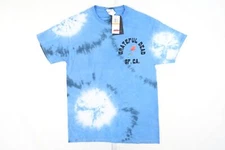JUNK FOOD BLUE TIE DYED SMALL GRATFUL DEAD RETRO VINTAGE STYLE ROCK TSHIRT MENS 