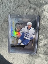 2016-17 Fleer Showcase Flair Rookie Card Brayden Point Tampa Bay Lightning #38