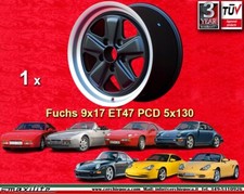 1 cerchio wheel Porsche 9x17 ET47 Porsche 944 968 928 964 993 996 Boxster 986