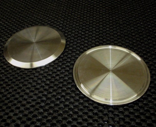 TCEC450 STAINLESS STEEL TRI CLAMP END CAP 4 1/2" FITS 4"O.D SANITARY PIPE VACUUM
