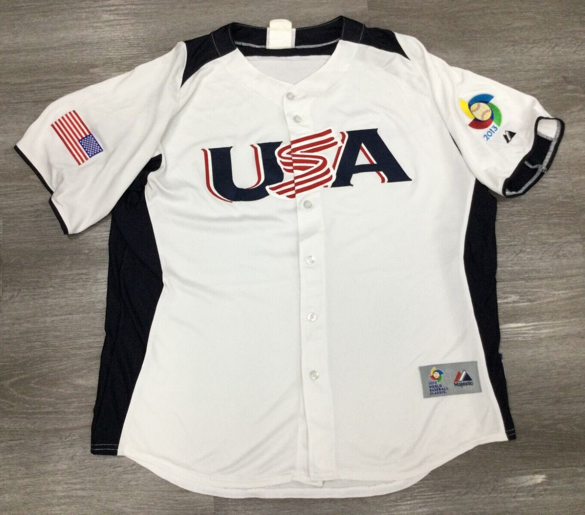 USA Baseball World Classic 2013 Majestic Jersey SizeXL | eBay USA Baseball World Classic 2013 Majestic Jersey SizeXL | eBay
