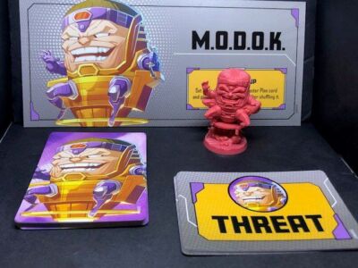 CMON - Marvel United - Kickstarter Exclusive Villain - M.O.D.O.K  Figure & Cards