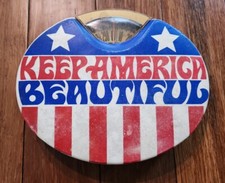 Vintage 1964 Americana Weight Scale Keep America Beautiful Made in USA Rare