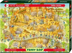 Heye : African Habitat Funky Zoo 1000 Piece Puzzle New Jigsaw Gift