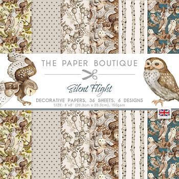 The Paper Boutique Silent Flight 8x8 Zoll Dekorpapier (PB1774)