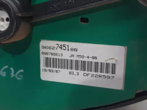 9662745180 Quadro Strumenti per PEUGEOT PARTNER (S2) Totem 2008 5977232 - Bild 3 von 7
