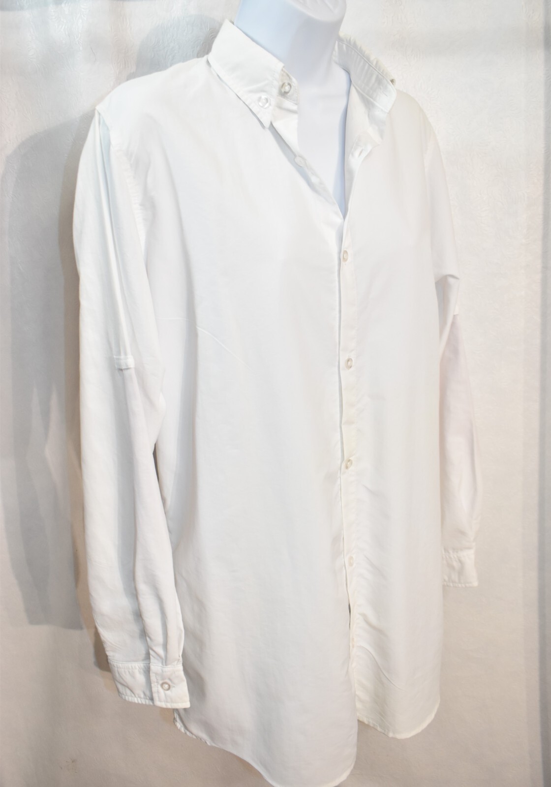 Mainstreet Collection Gingham Button Up Cover Up … - image 5