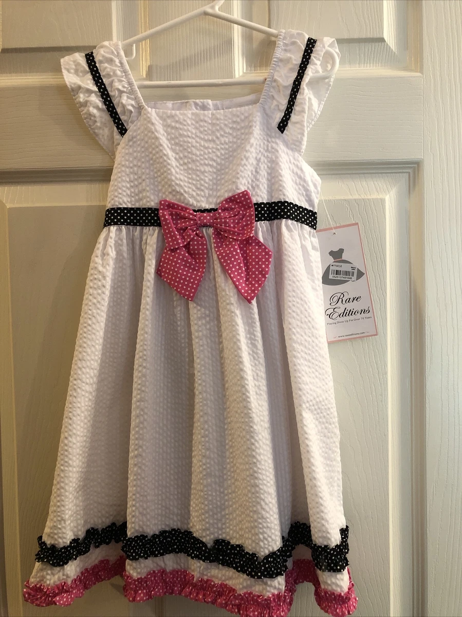 Rare editions cheap seersucker dress