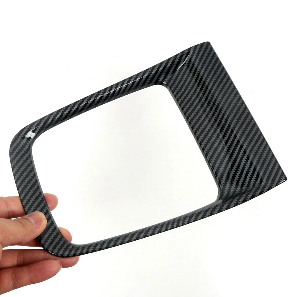 Para Subaru WRX STi 2015-2020 Fibra de Carbono Impreso Interior AT Panel de Engranajes Borde Foto 4 de 4