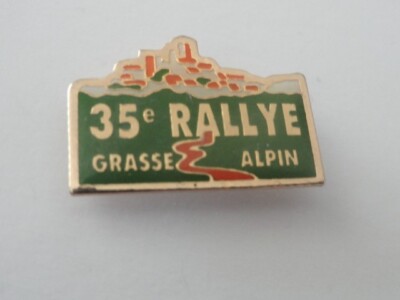 Pin's Rallye – Voiture Samba Talbot, équipage Barbe-Pietrobelli (années 80)