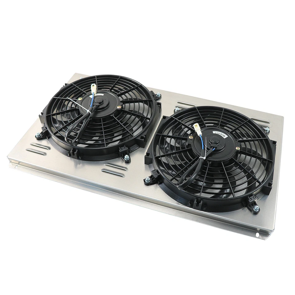 Aluminum Shroud+Fan+Relay For 1996-2005 Chevy Blazer S10 C1500 GMC Jimmy Sonoma - Imagem 3 de 4