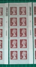 2020 5p ASH PINK MACHIN  M20L 13/05/20 DATE BLOCK OF 10 SPB2i