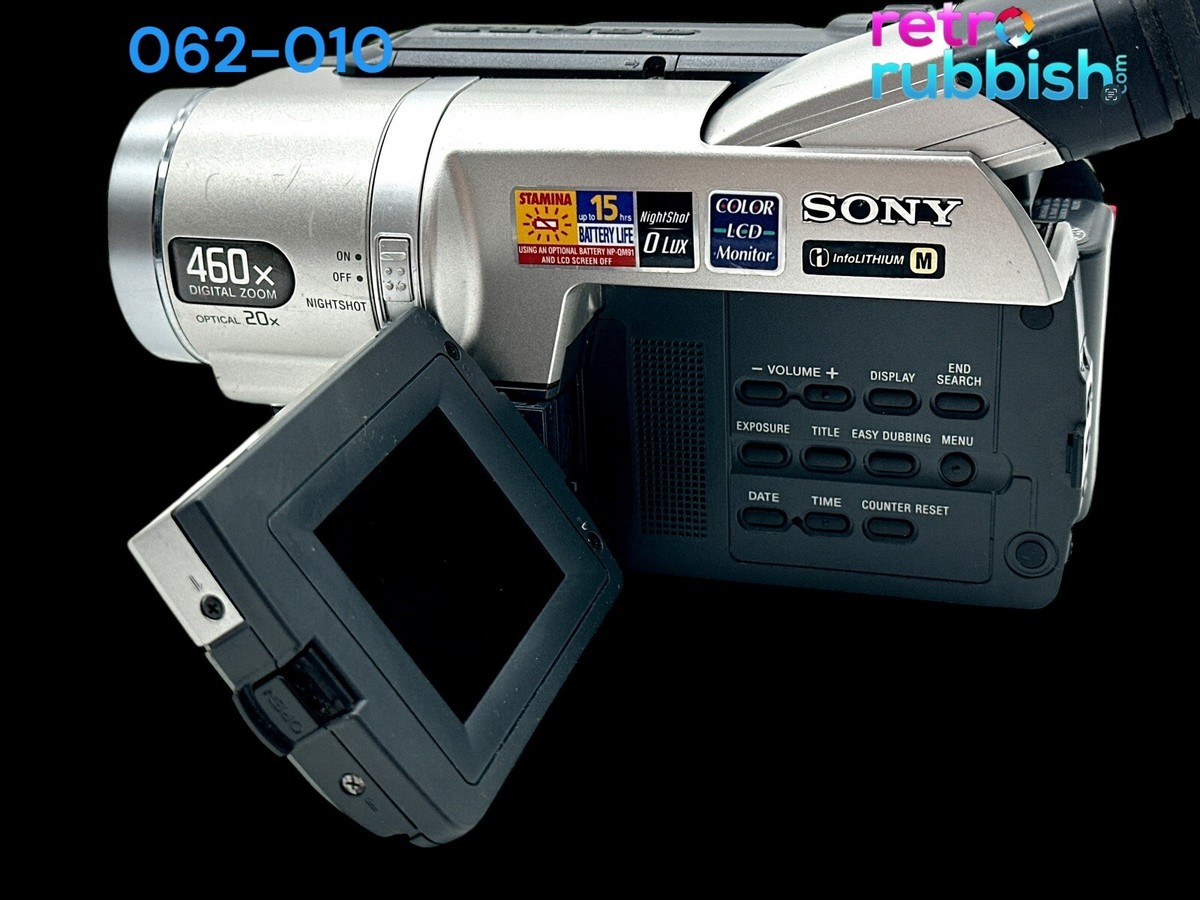 Sony Handycam CCD-TRV108 Hi-8 Analog Camcorder | UNTESTED