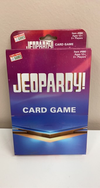 Endless Games Jeopardy Card Game Cardboard 217 Pc For Sale Online EBay