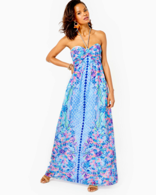 chinese dress ladies Amazon.com: Lilly Pulitzer Women's Viv Maxi Dress in Multi