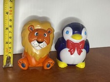 Dreambaby Neon Nightlight Set of 2 Penguin  Lion Baby Nursery Safety Light