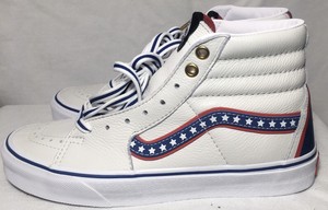 vans sk8 hi racing red