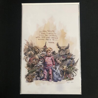 Jim Henson s Labyrinth: Coronation #1 Jill Thompson Variant 1:25