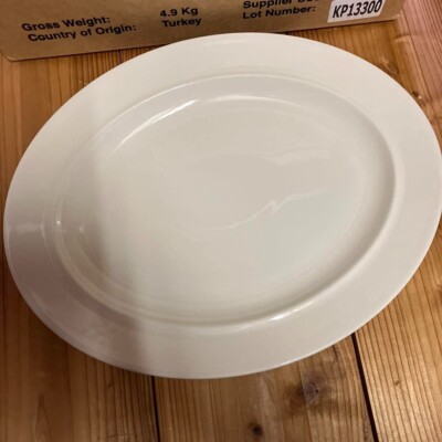 La Bella Tavola oval plate 4 pieces in original box ALESSI shipped from Japan!!!