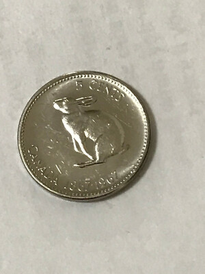Canada 1967 rabbit five cents uncirculated | eBay