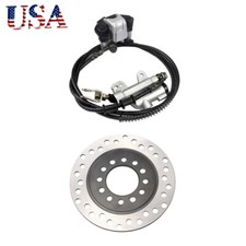 ATV Go Kart Rear Disc Brake Master Cylinder Caliper Disc Rotor Buggy SSR SDG