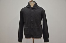 Ralph Lauren RRL Made in USA Heavy Knit 100% Cotton Shawl Cardigan Sweater