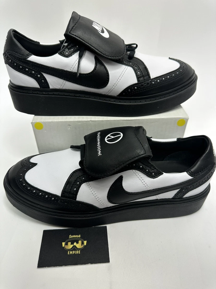 Nike Kwondo 1 x Peaceminusone Shoes White Black DH2482-101 Men's Size 10