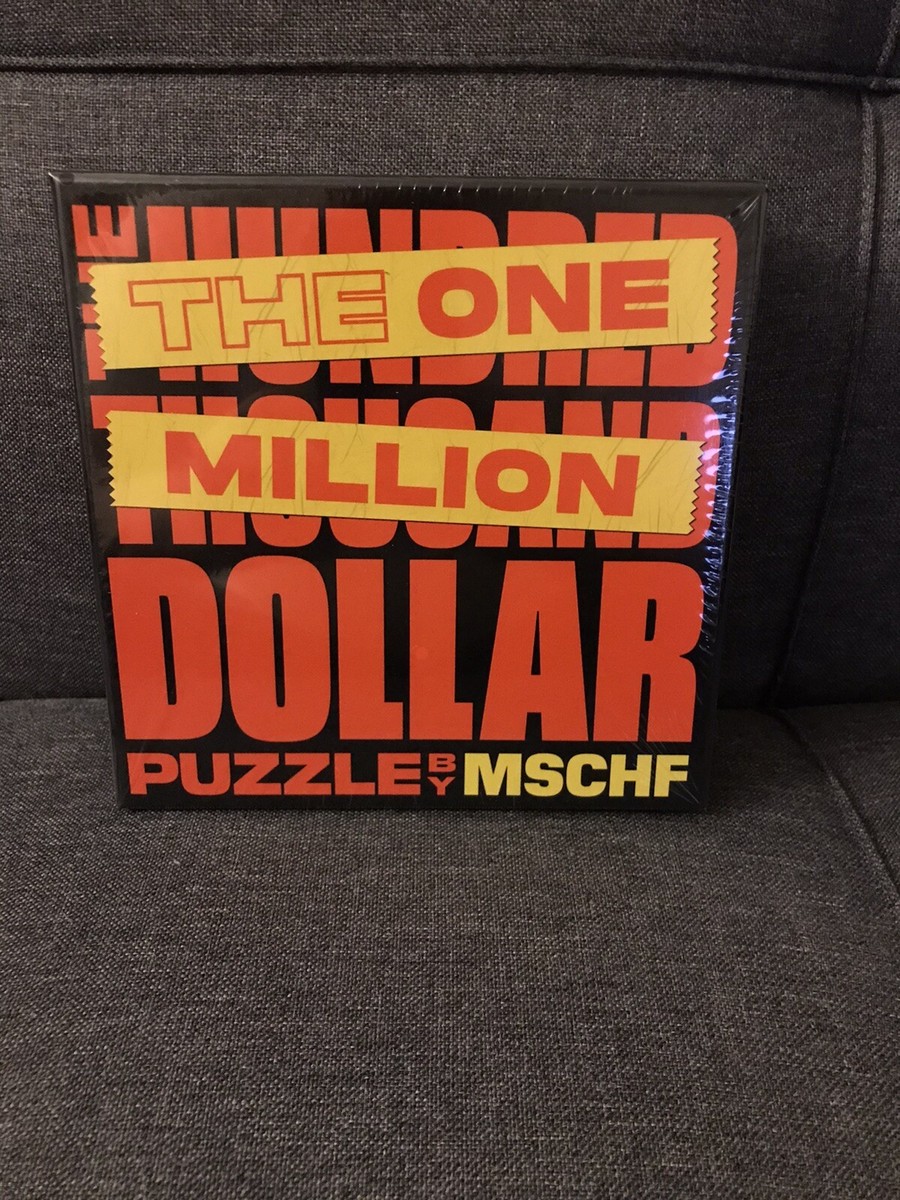 the 1 million dollar puzzle by mschf stores