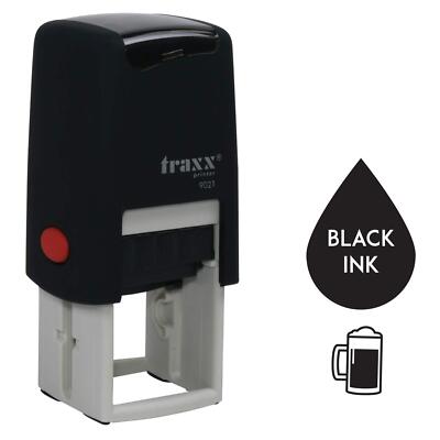 Traxx 9021 Kundenkarte selbstfärbender Stempel Kneipe Club Bar Brauerei Alkohol *