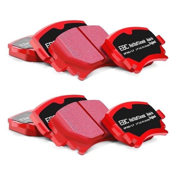 For Maserati Quattroporte 07-12 Brake Pad Set EBC Redstuff Ceramic Low Dust