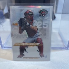2025 Panini Prospect Edition Pirates Easton Carmichael Prizm Parallel