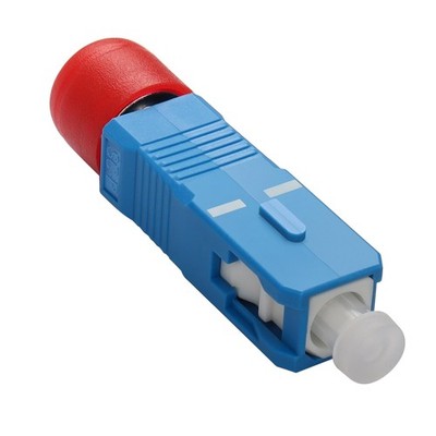 SC Stecker auf FC Buchse Hybrid Glasfaser Adapter SM 9/125μm SC/UPC auf FC/UP...